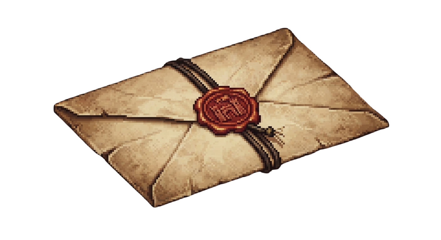 Medieval envelope